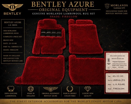Nos bentley azure oem - oem, morlands