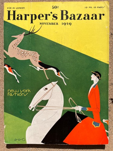 1929 harper bazaar art - 1929,