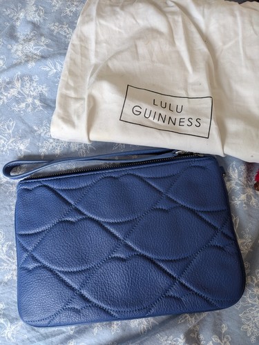 Lulu guinness blue quilted - blue,