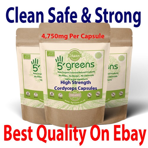 Cordyceps mushroom capsules - cordyceps,