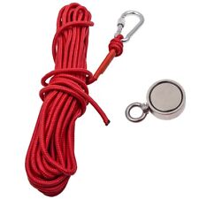 120kg    Strong Magnet Fishing Metal Detector 10m Rope Double Side Neodymium