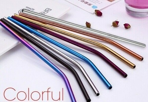 Stainless steel straws - steel,