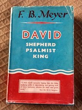 DAVID Shepherd Psalmist King