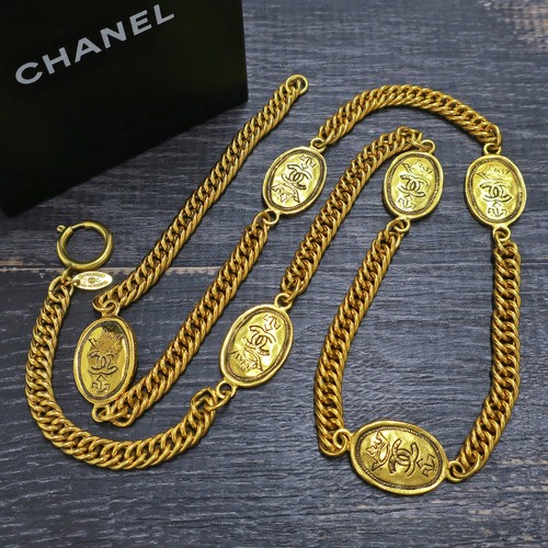 Chanel gold plated - chanel, cc