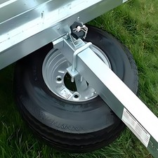 Universal 50-60mm Spare Trailer Wheel Carrier Holder Bracket Caravan Motorhome