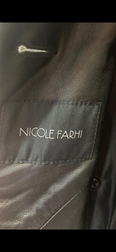 Leather nicole farhi - m’en,