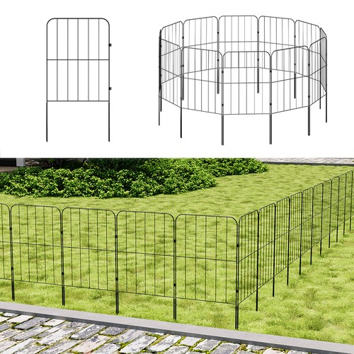 25pcs metal garden fencing - 25pcs,