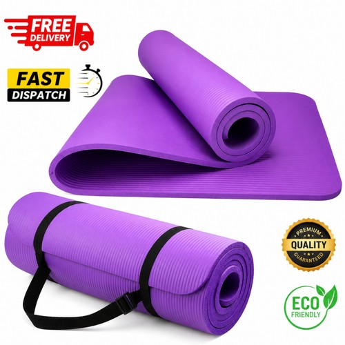 Thick yoga mat 10mm nonslip - 10mm,