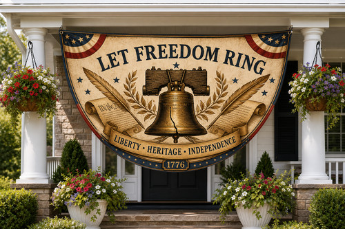 Let freedom ring semicircle - ring,