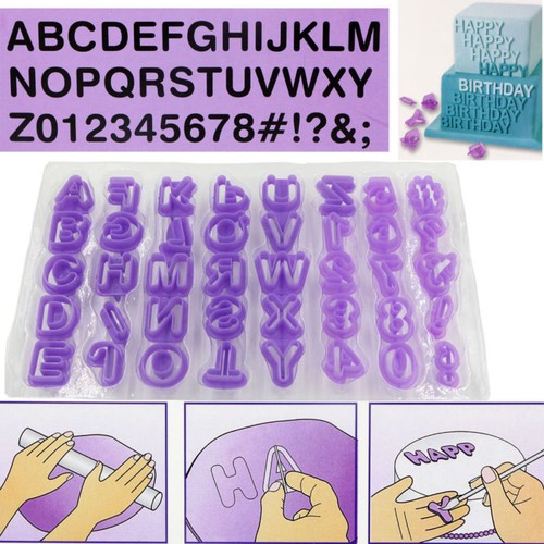 40pcs purple plastic cookie - purple,