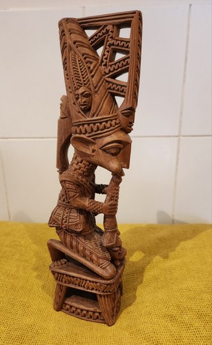 Gani fakeye signed - gani, wood