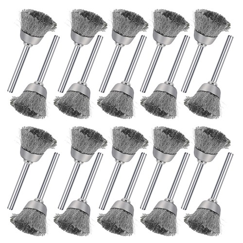 Cup steel wire brush - wire,
