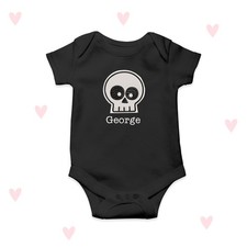 Halloween Skull Embroidered