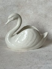 Vintage medium Ceramic Swan