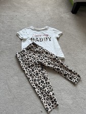 Nutmeg Baby Girl Leopard Top