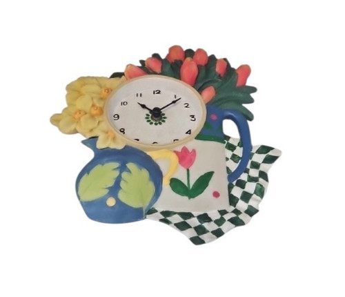 Decorative wall clock - decorative, pitter