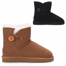 Women's Luxury Sheepskin Suede