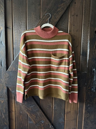 Madewell wool blend striped - wool,