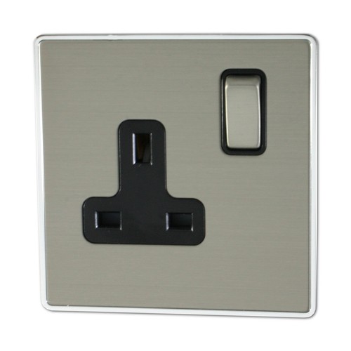 Screwless brushed steel - screwless,