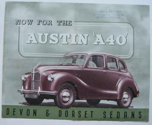 Vintage 1948 austin a40 devon - 1948,