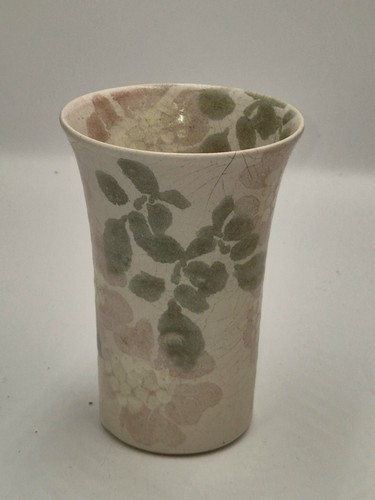 Hand painted vase conwy - painted,