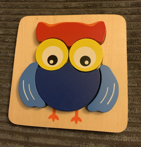 Playtive wooden owl chunky - wooden,