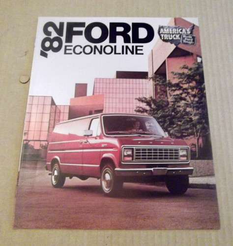 1982 ford econoline van e100 - 1982,
