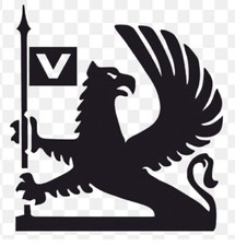 2 X VAUXHALL LOGO RETRO car Vinyl Decal Stickers