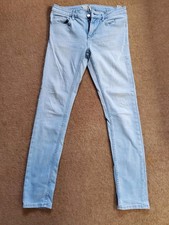 Topshop Stonewash Light Blue