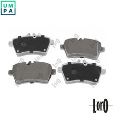BRAKE PAD SET DISC BRAKE 231-01-116 FOR MERCEDES-BENZ OM 640.942 2.0L 4cyl