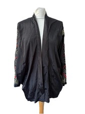 ASOS Black Satin Top Size S