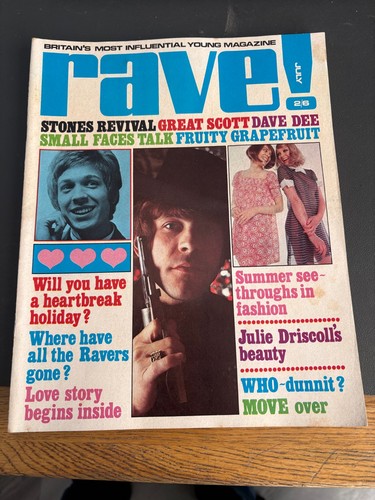 Rave magazine july - 1968, scott
