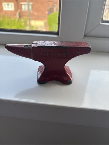 Record mini anvil made - made, in