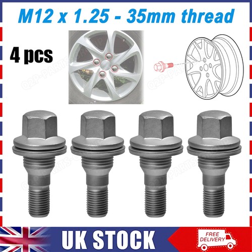 Wheel nuts bolts fit - wheel, x4