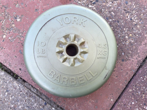 York barbell 5kg single - 4.5kg,