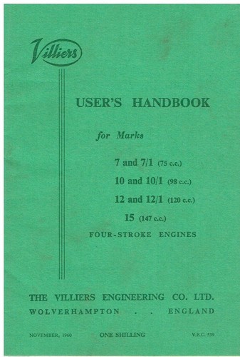 Villiers mk7 mk10 - mk7, mk7/1
