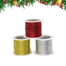  3 PCS Gold Glitter Thread for