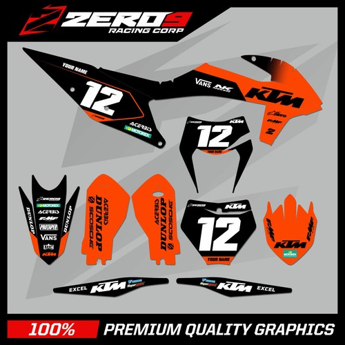 Custom graphics kit ktm sx - mx, kit: