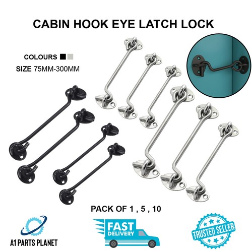 Cabin hook and eye - eye, lock