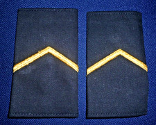 PAIR OF RANK SLIDES 1 CHEVRON