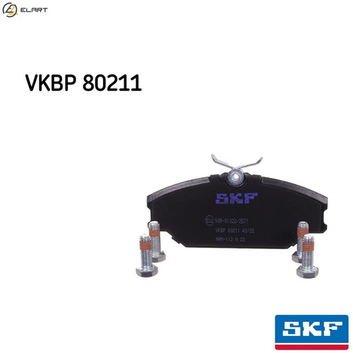 Brake pad set disc - set,