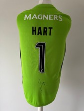 Signed JOE HART Shirt - Celtic