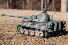 RC Battle Tank Heng Long German Tiger 1 S33 Upgrade Edition 1/16 Scale Heavy RTR