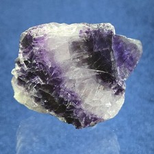 Semi-Polished Blue John Fluorite Specimen 5.4cm ~ Castleton, Derbyshire, UK
