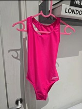 Girls Pink Swimsuit Zoggs One