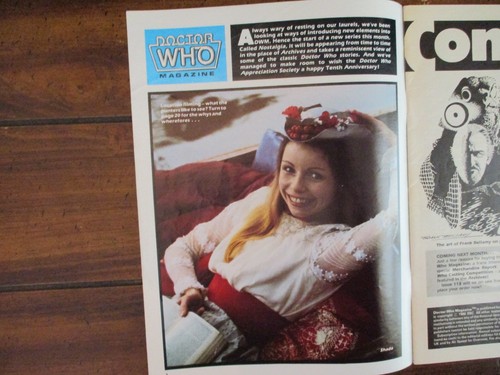 1986 doctor who mag lalla - doctor,