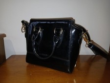 Faith black PVC ladies