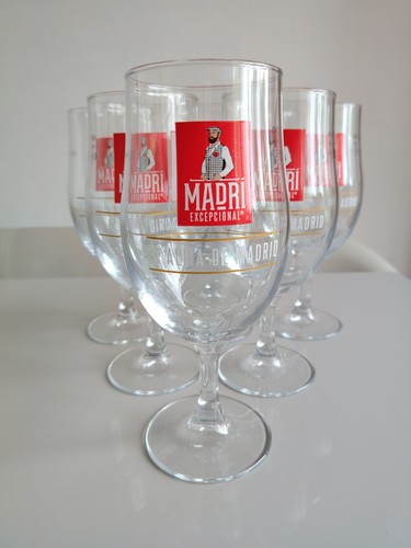 Madri clear pint glass - 4,