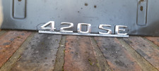Mercedes-Benz W126 420SE Boot