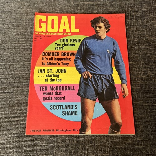 Goal magazine mar - goal, 1971